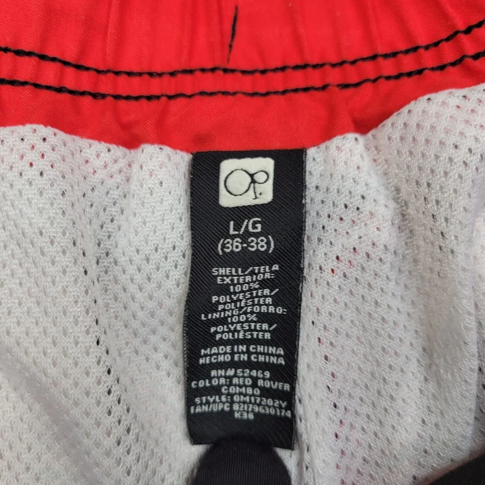 Ocean Pacific Swim Trunks Mens Large Mesh Lined Shorts Swim‎ Surf Board Adult 38